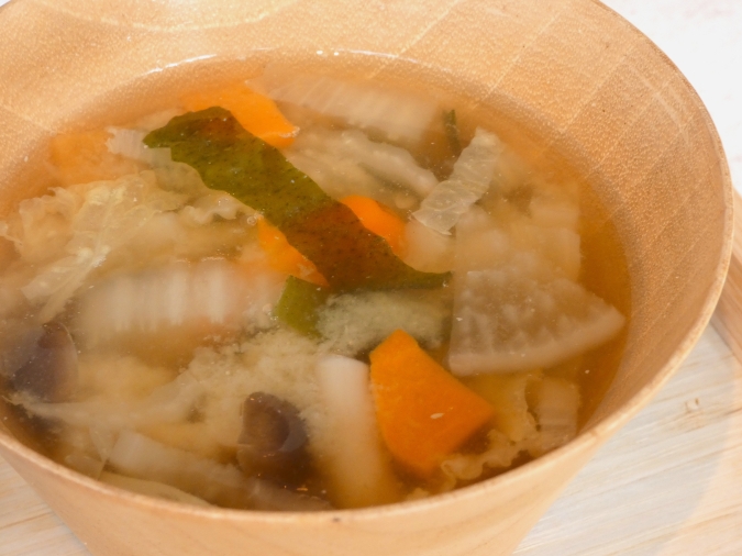 and S 豆皿ランチ御膳　味噌汁