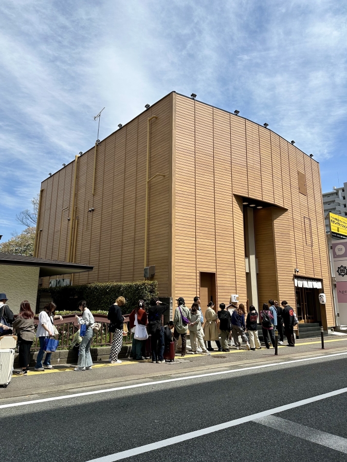 元祖博多めんたい重 西中洲店:行列写真