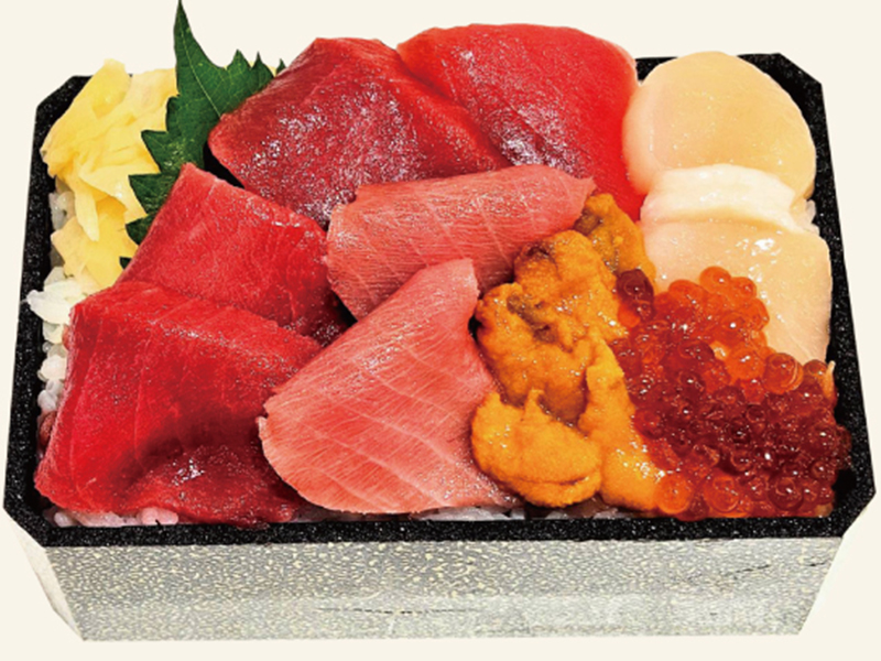 〈北のかっぱ〉北海本鮪弁当／福岡三越「第43回北海道の物産と観光展」