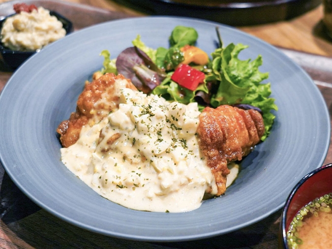 ツムギビヨリ　ランチ　チキン南蛮