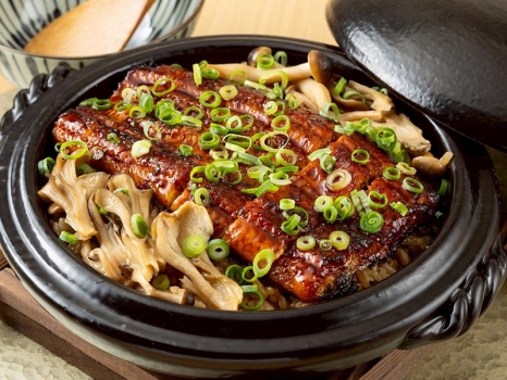 京から鰻 赤坂店「きのこと鰻の土鍋ごはん」／福岡市