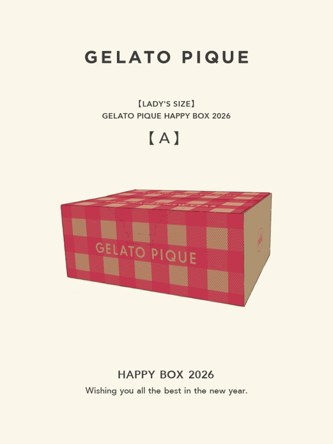 gelato pique(ジェラート ピケ)福袋「HAPPY BOX 2026」【LADY'S SIZE】GELATO PIQUE HAPPY BOX 2026<A>