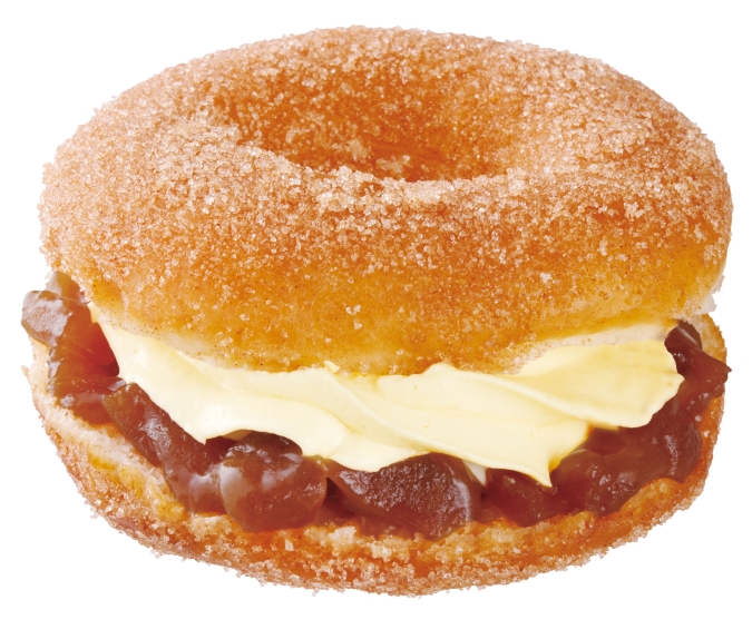 クリスピー・クリーム・ドーナツ アミュプラザ博多店　ドーウィッチ シナモン アップル&カスタード