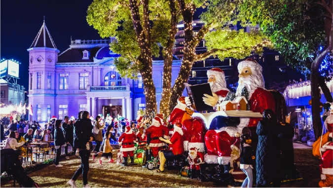 クリスマスアドベント　KBC FESTA de SANTA　過去の様子