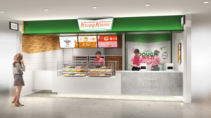 クリスピー・クリーム・ドーナツ アミュプラザ博多店　店舗イメージ
