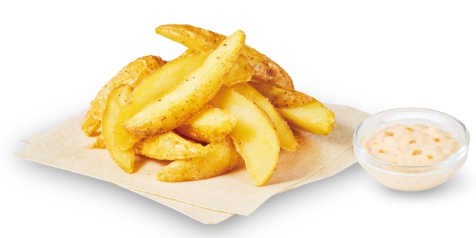 フレッシュネスバーガー　ディップポテト　生姜醬油マヨソース