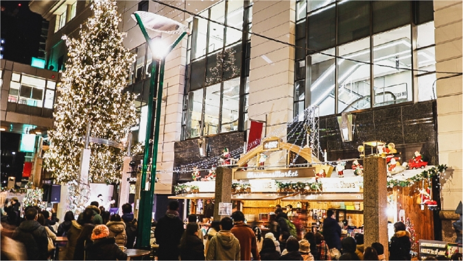 クリスマスアドベント　CHRISTMAS MARKET in Passage　過去の様子