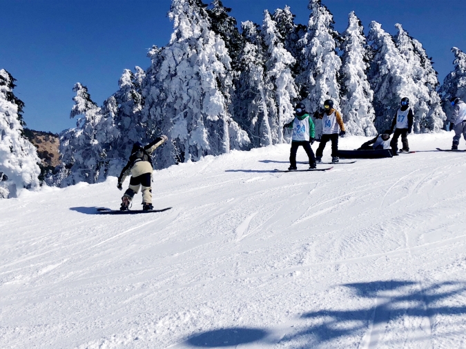 くじゅうスキー場 ゲレンデ