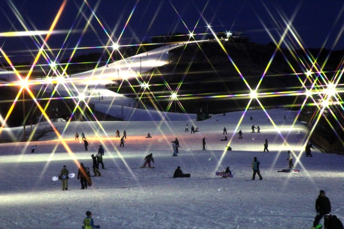 くじゅうスキー場 ゲレンデ