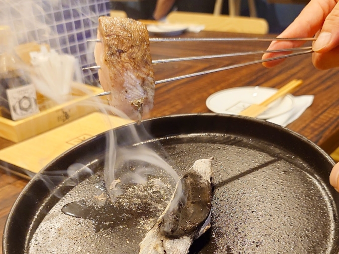 大衆炉端こめろまん。ぶりのたたき①