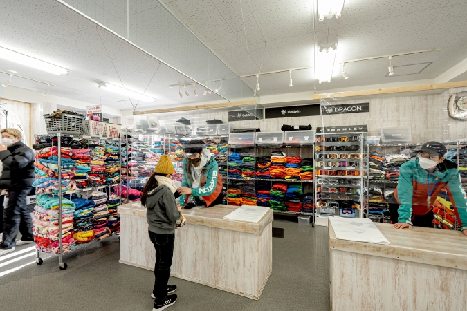 くじゅうスキー場 レンタル受付