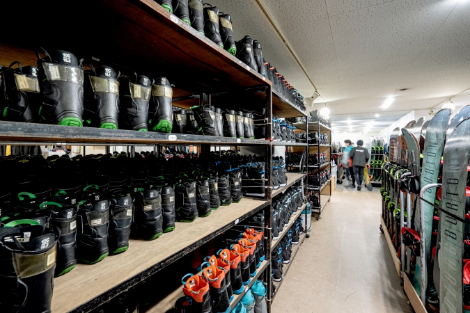 くじゅうスキー場 レンタルシューズ