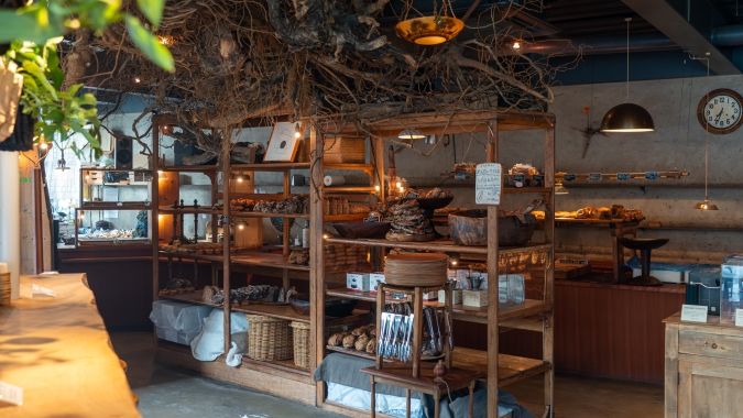 パンストック天神店 内観