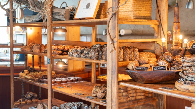 パンストック天神店 ディスプレイ