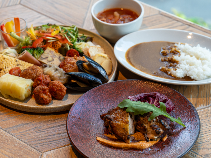 Restaurant &Grill Nine Doors ランチビュッフェ