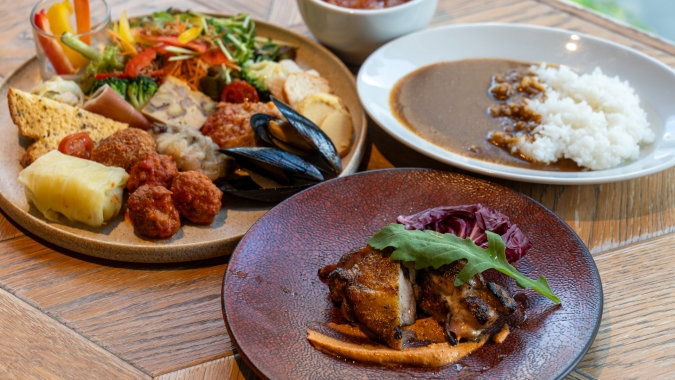 Restaurant &Grill Nine Doors ランチビュッフェ