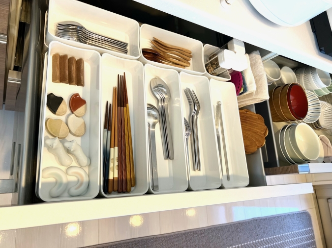 カトラリー収納　こんまり流片づけ