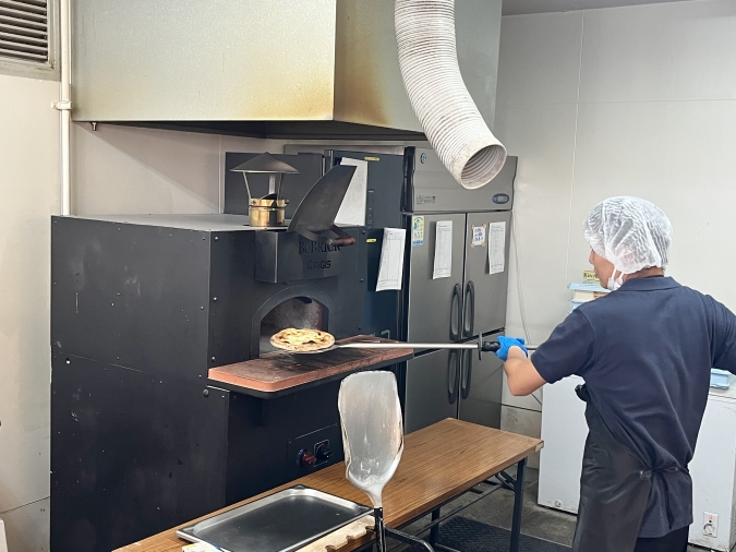 リタの農園 釜焼き