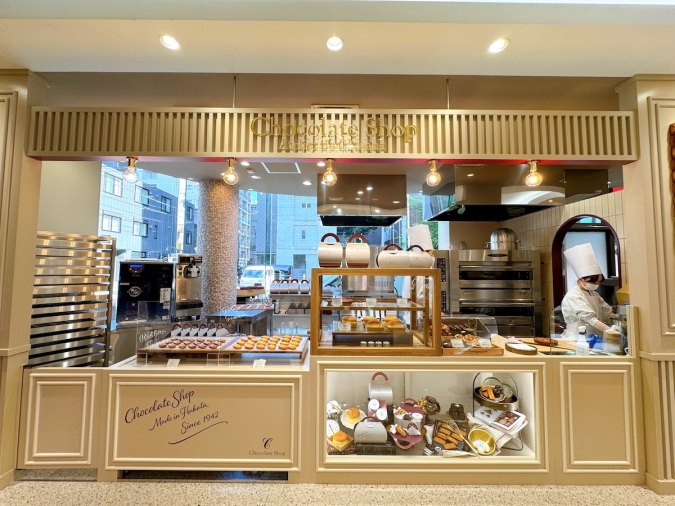 チョコレートショップ 本店　内装