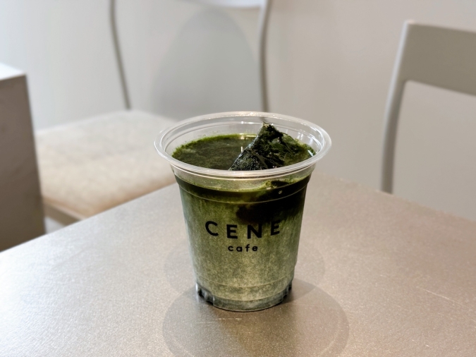 CENE STORE&CAFE FUKUOKA　蓬ラテ