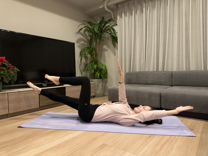 反対側も同じように行う。