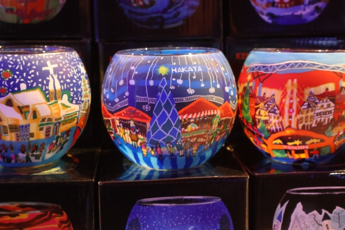 柴田産業 presents クリスマスマーケット in 光の街・博多　博多限定キャンドルホルダー