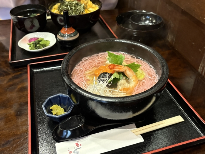 笠乃家　通りゃんせと玉子丼