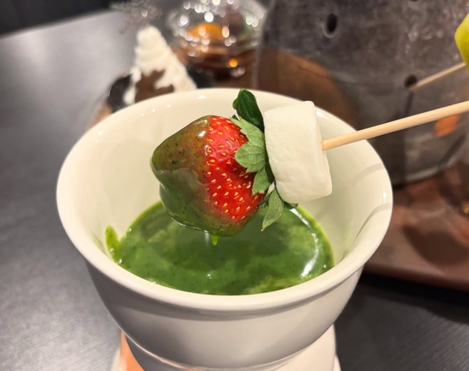 日と時季 抹茶フォンデュ