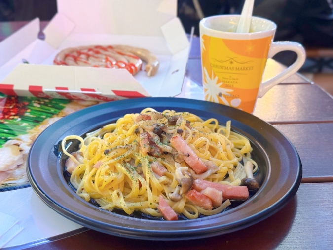 柴田産業 presents クリスマスマーケット in 光の街・博多　パスタ