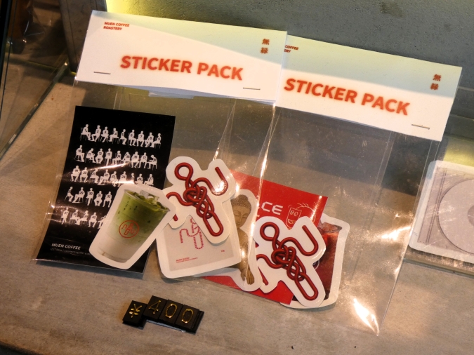 ムエンコーヒー　ステッカー