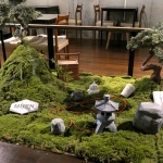 ムエンコーヒー　店内アート