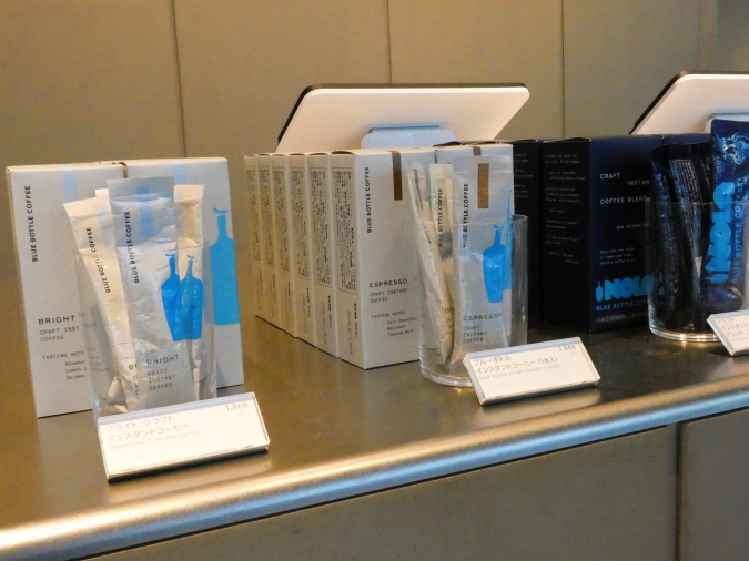 ブルーボトルコーヒー 福岡天神カフェ インスタントコーヒー