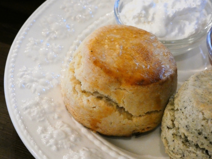 TEA ROOM flower bird　スコーン　プレーン