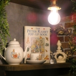 TEA ROOM flower bird　店内装飾