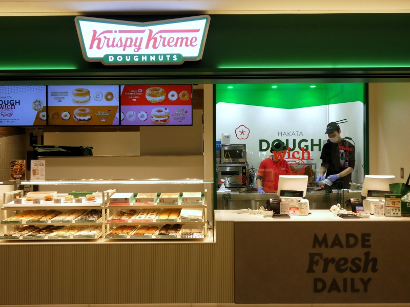 クリスピー・クリーム・ドーナツ アミュプラザ博多店　外観
