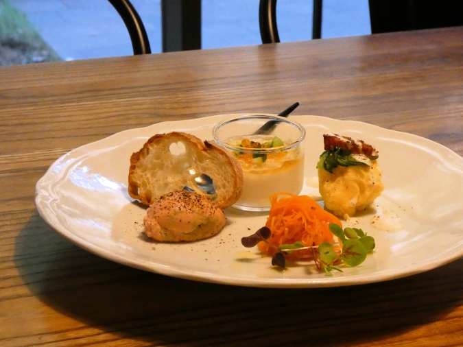 アヒル食堂 ランチ 本日の前菜