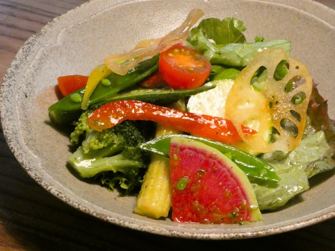 アヒル食堂 サラダ