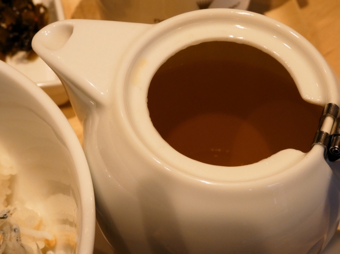 nana’s green tea 太宰府参道店　太宰府限定 博多辛子明太子としらすの出汁茶漬けセット　出汁