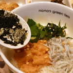 nana’s green tea 太宰府参道店　太宰府限定 博多辛子明太子としらすの出汁茶漬けセット　海苔