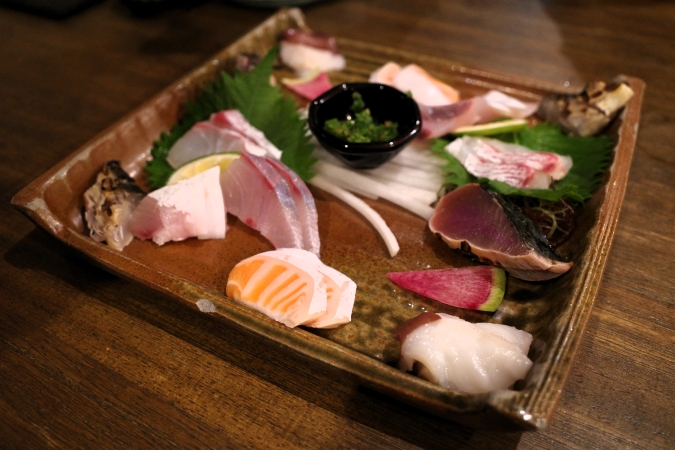 西新こころ　刺身盛り合わせ