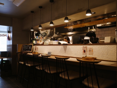 ワイン食堂Vin-Vie　店内