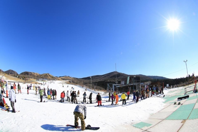 くじゅうスキー場 ファミリーゲレンデ