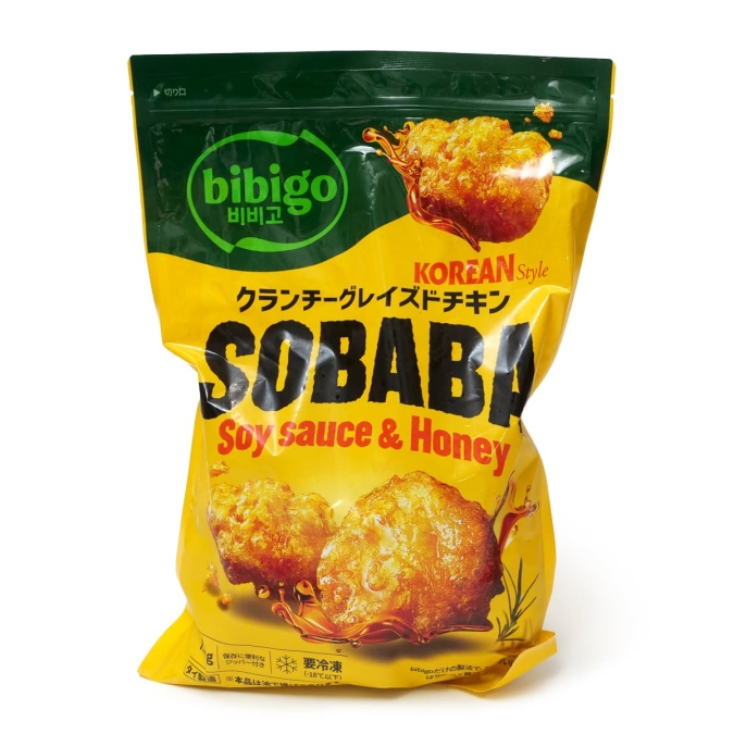 sobaba クランチーグレイズドチキン　パッケージ