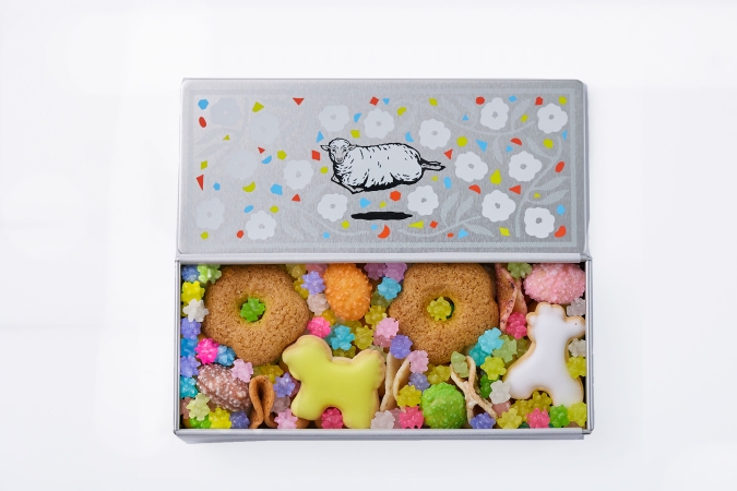 をかしひつじや　吹寄せ