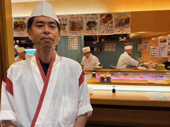 ひょうたん寿司 福岡天神人物