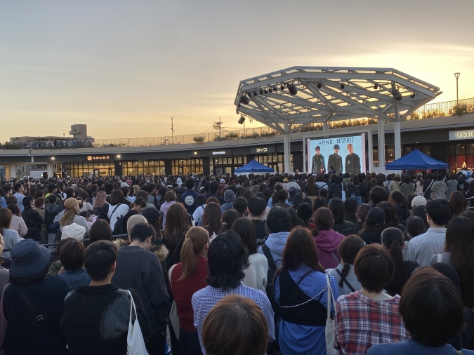 BE:FIRST「BE:ST」リリース記念 Special Event @FUKUOKA powered by ARNE ららぽーと福岡