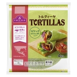 トップバリュ　トルティーヤTORTILLAS(ほうれん草入り)