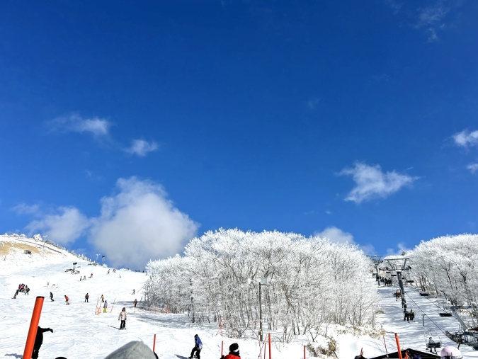 くじゅうスキー場 ゲレンデ
