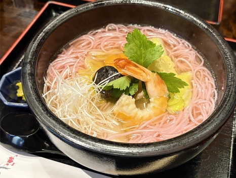 笠乃家「通りゃんせ（にゅう麺）」／太宰府市