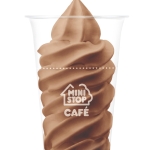 得盛ソフト　香るカカオチョコソフト ／ミックス　ミニストップ